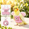 140cm Rope Bird Harness Leash Vest Style Pet Bird Clothes New Parrot Diaper  Daily Wear