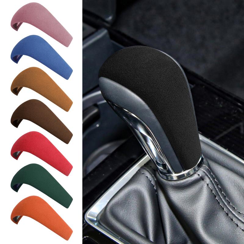 Per Mazda CX-30 DM AXELA 2019-2024 Accessori Auto Copertura Pomello Leva Cambio in Camoscio Cornice Protettiva Decorazione Interna