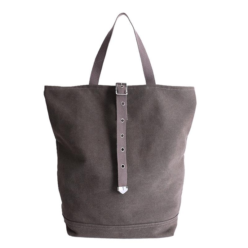 

Niche retro bag women s 2 new large-capacity commuter shoulder messenger bag women s bag bucket bag tote bag 26*17*40 серый