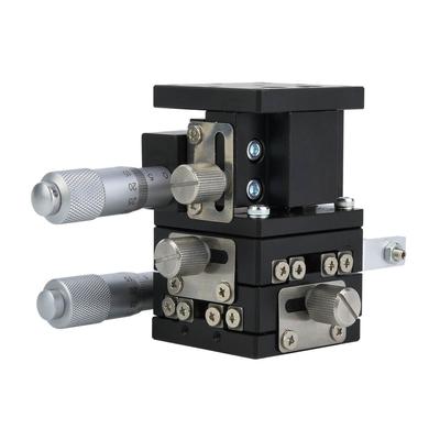 LD40 LM 3 osy XYZ Lineární stupeň Trimovací platforma Ložisko Ladění Posuvný stůl 40x40mm