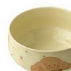 Ceramic Rice Bowl Hand-Painted Bread Fruit Pattern Serving Bowl Microwave Dishwasher Safe Kitchenware for Soup Rice Oatmeal