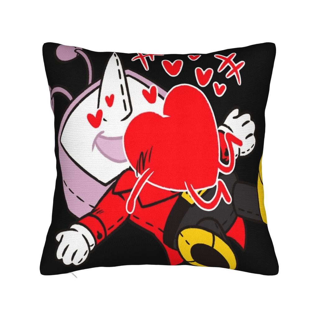 Deltarune 3 Tenna It Is Tv Time Pillow Cover Comfy Cushion Cover Kawaii Pillow Case For Living Room Chair