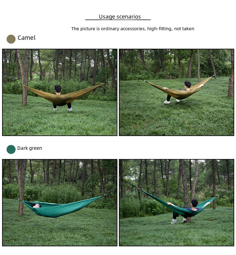 Premium Portable Hammock - Single/Double, 270x140CM, 210T Nylon