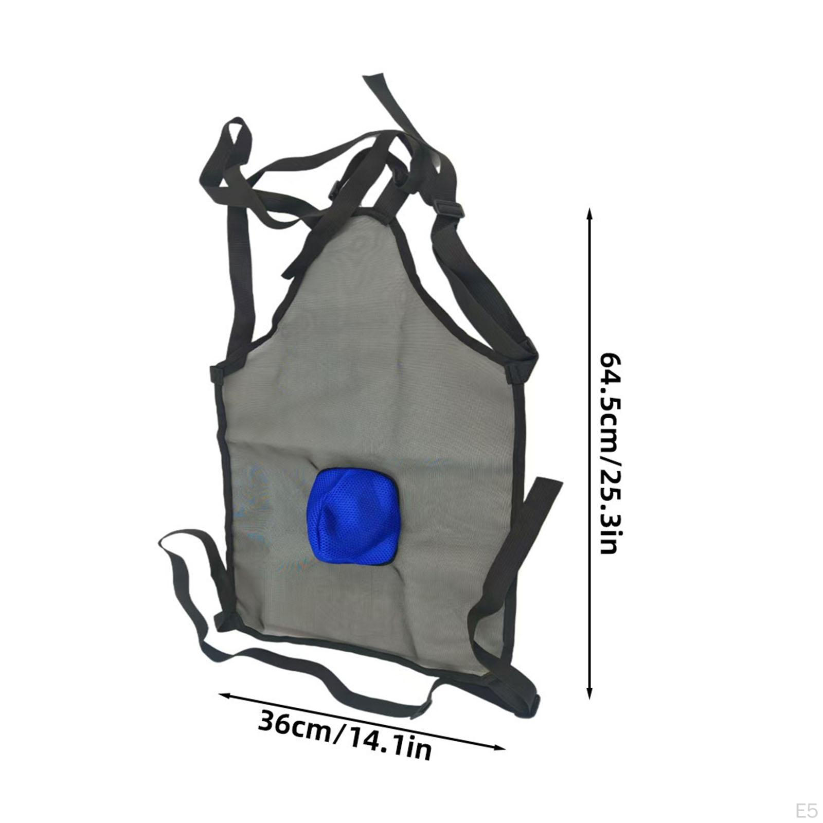 Защитный чехол для живота скота — прочный и простой в использовании Blue and Black — фото 6