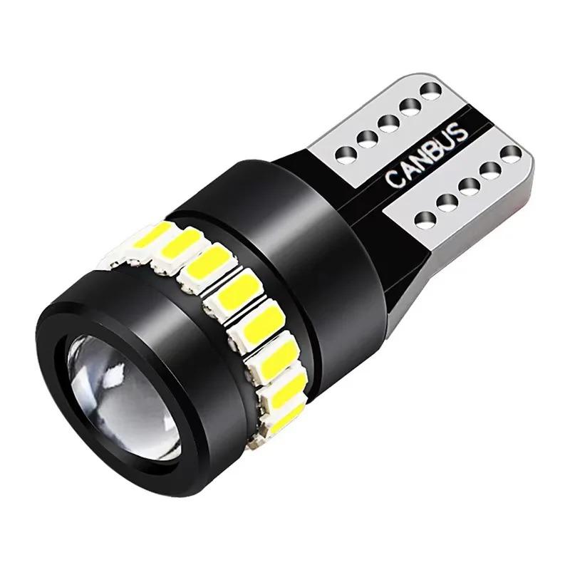 2x W5W T10 3014 18SMD Led Bulbs Canbus Car Interior Light Bulbs Parking Position Lamp Map Dome Reading Lights Bulbs 7