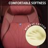 YYCE3 1pc Memory Foam Car Headrest/Seat Cushion For Alfa Romeo Giulietta GT 147 156 Mito Brera Giulia Stelvio Volante Auto Accessories