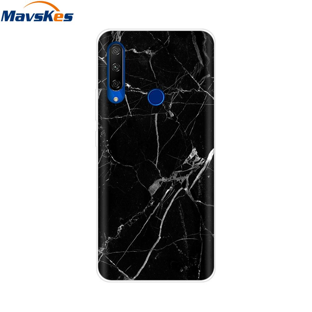 Painted Case For Alcatel 1S 2020 5028Y 5028D Case TPU Soft Silicone Cover Funda For Alcatel 1S 2020 Case Cover Etui Bumper Coque