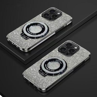 Verlauf Glitzer Ringständer Handyhülle Für iPhone Air 17 16 15 14 Plus 13 12 Mini 11 Pro XS Max X XR 6 6S 7 8 Plus SE2 SE3 Hülle