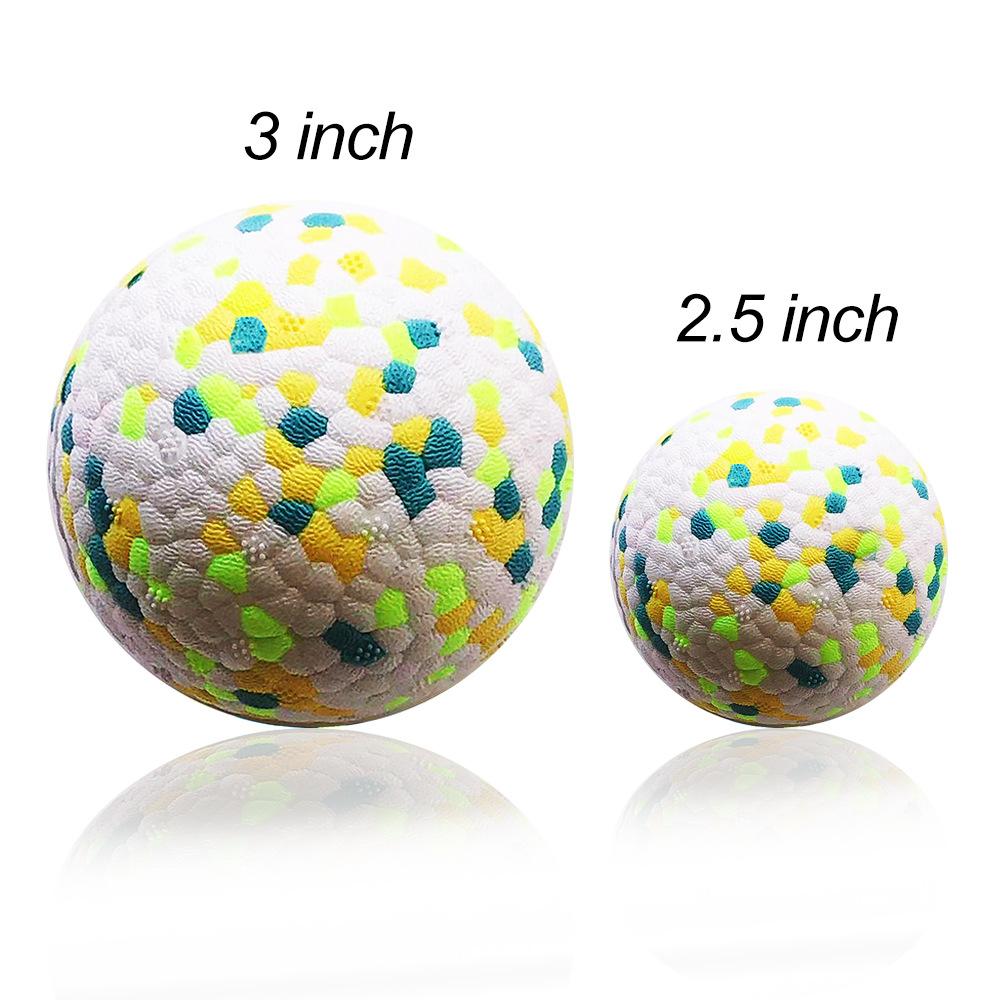 High Elastic Rebound Pet Training Toy Ball New Design Dog Bite Resistant Eco-Friendly Foam Material