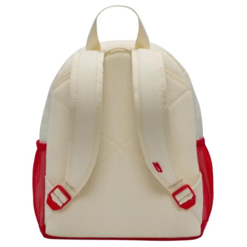 Nike Polyester Backpack Mini Kids' Cream & Red Casual FZ7222-113