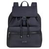 Zalia 3.0 13L Silver Hardware Drawstring Closure Polyester Backpack Unisex Backpack Deep-Blue KM4-01013