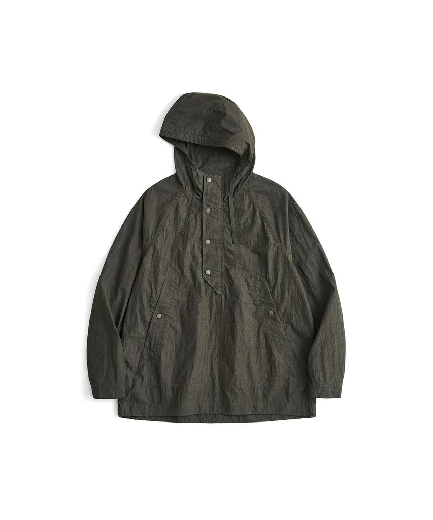 HELEMENT Ryan Hooded Anorak Jacket (Khaki)