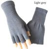 Thicken Long Mitten Warm Fingerless Gloves Fashion Knitted Gloves  Couple