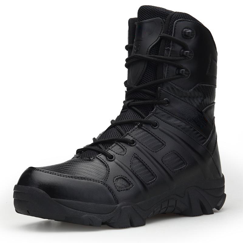 Men's High Top Waterproof Anti-Slip Desert Combat Boots 39-47