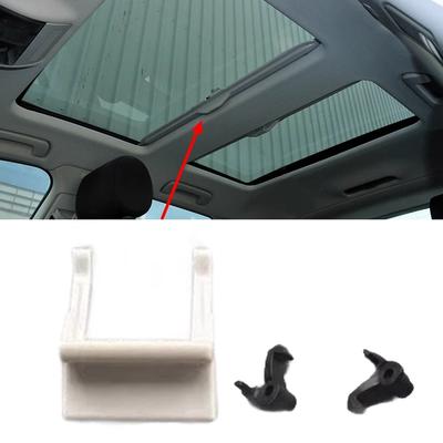 Replacement Front Sunroof Sunshade Support Bow Clips for For A3 For 8P For S3 RFor S3 Sportback 0612 3pcs Plastic Set