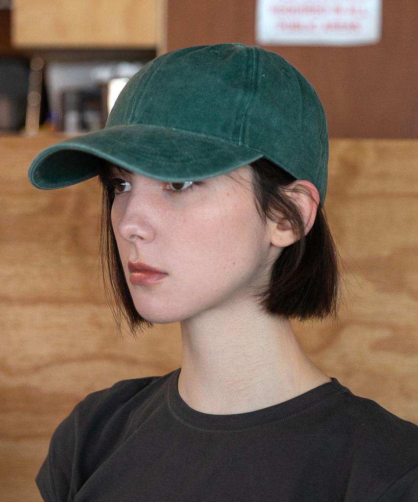 Chaebteo Standard Stone-Washed Ball Cap-Green