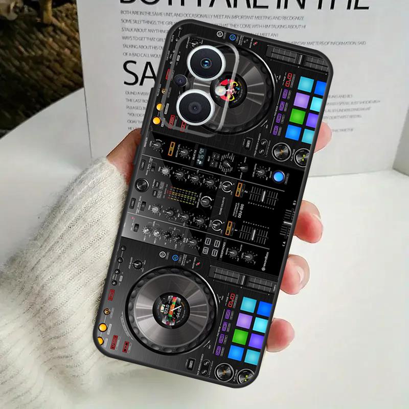 Elektronische Musik DJ Controller Mixer Hülle Für OPPO Reno 8T 4Z 5Z 8 10 11 Pro 4 5 6 7 Lite OPPO Find X6 Pro X3 X2 X5 Lite Hülle