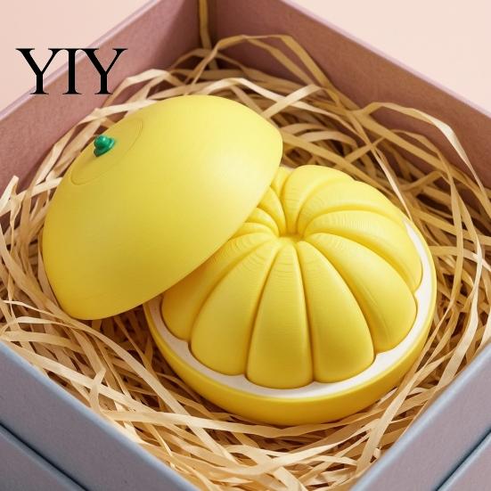 Orange Fidget Toy 3D Printed Toy, Stress Relief Simulated Fake Fruit Model Decoration Ornament for Home Office Desk