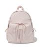 Covernat Woman [26Ss] Women'S Clover Heart Shirred Nylon Backpack Pink