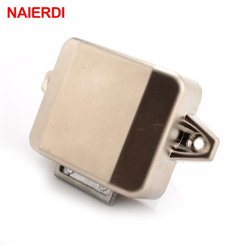 NAIERDI Camper Car Push Lock Diameter 26mm RV Caravan Boat Home Cabinet Drawer Latch Button Locks