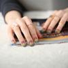 Nail Art Sticker, Glitter Powder Gradient Korean Nail Polish Film Nail Sticker, Nail Sticker