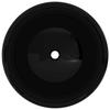 Lavabo rond en céramique noir - VIDAXL - 40 x 15 cm - Design moderne et tendance