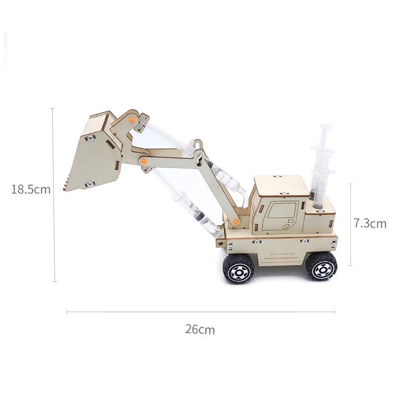 DIY Handmade Small Production Hydraulic Technology Physical Model Science Toy Experiment Educational Toy Project for School Kid