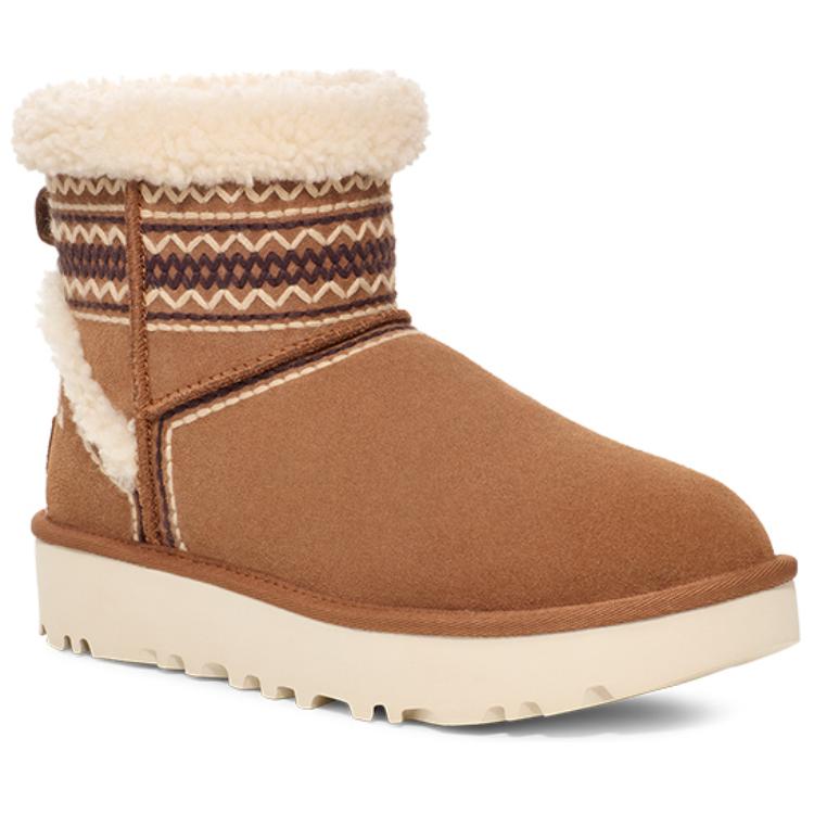 UGG Classic Mini Atherson Boot Chestnut (Womens) Women Sneakers 1158281-CHE
