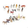 2x 12 Assorted Small Pet Dog & Cat Animals Figures Kids Party Bag Filler