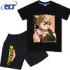 My Hero Academia anime costume kids T-shirt set pure cotton short-sleeved shorts 2-piece set for boys and girls