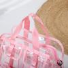 Transparent Travel Bag Women's Large Capacity Yoga Bag Swimming Bag