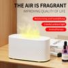 Diffuseur d'arômes à flamme vacillante - Brume automatique, Compact pour la maison/l'hôtel, Diffuseur d'huiles essentielles à grain de bois craquelé