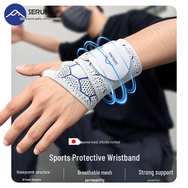SERUNA Japanese Wrist Support Brace for Sports & Recovery
