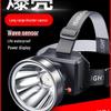 Rechargeable Super Bright LED Headlamp - Long Battery Life, Motion Sensor, Ideal for Outdoor Night Fishing