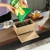 Wooden Storage Box Coffee Bean Storage Container Nut Spice Storage Box Tea Canister Eco-friendly Kitchen Organizer Case