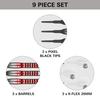 TARGET PYRO GEN-10 MAX 95% Tungsten 19g 2BA Soft Tip Darts