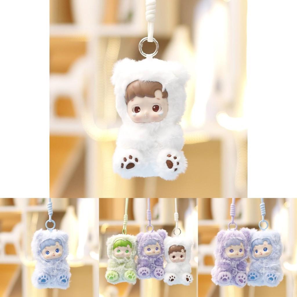 Plush Toy Character Wearable Doll For Kids Birthday Gift And Backpack Decor