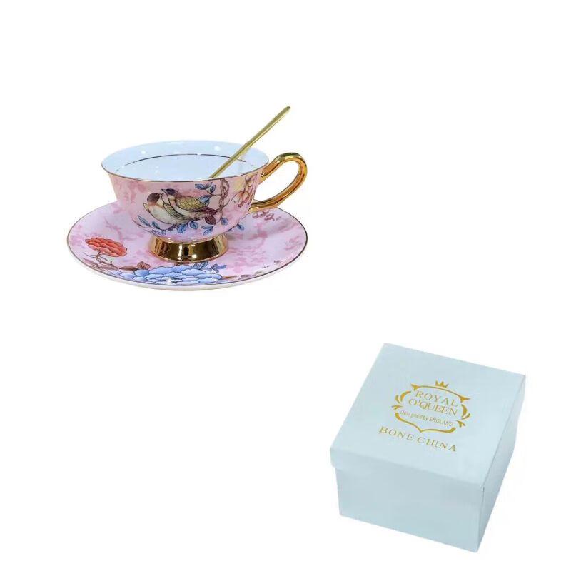 TXRMDX European Bone China Coffee Tea Cup Set