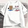 Dudu Bubu T Shirt For Unisex Cotton Vintage Tshirts Crew Neck Love Tee Shirt Short Sleeve Clothing Classic