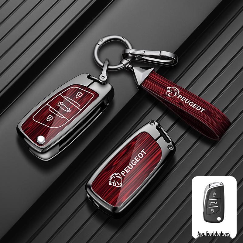 Peugeot 308/4008/408/508L/3008/5008/e2008 Key Case with Logo