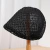 Spring and summer new hollow crochet hat women's light and breathable knitted stacking hat daily versatile face hat