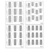 Deep U French Manicure Strip Nail Art For French Tip Stencil Guides Sticker Diy Line Tips Decoration Tool Self-Adhesive