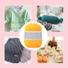 Popular Baby Milk Thread Thick Milk Cotton Line Manual Weaving(bluish Yellow)