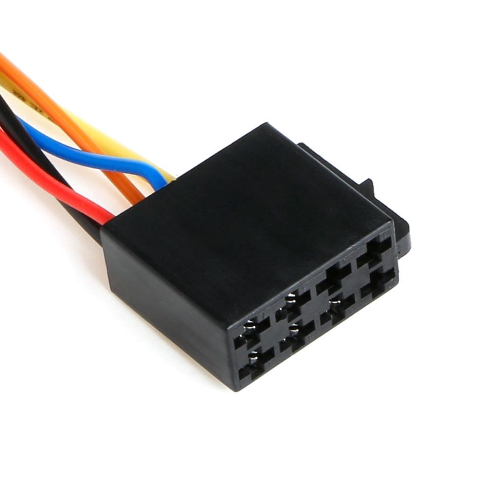 Car Radio Wiring Cable Harness Adapter Connector with Standard Color Codes