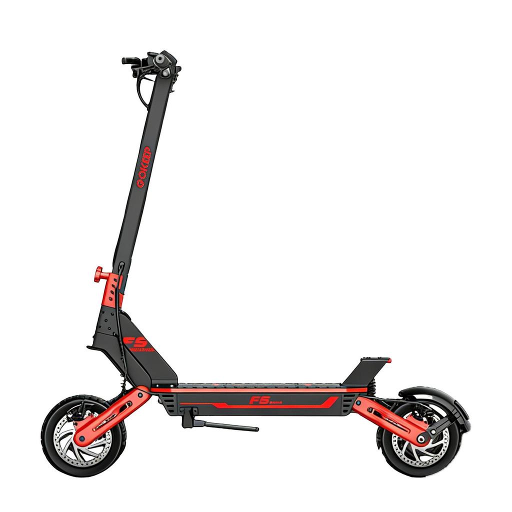 GOKEEP F5 1000W Dual-Drive E-Scooter for Adults 52V20Ah, Up to 50km/h, 11" Off-Road Tire, Full Suspension, Urban Electric Scooter
