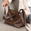 Lässige Damen Echtleder Umhängetasche Fashi Damen Echte Rindsleder Handtasche Junge Mädchen Crossbody Tasche