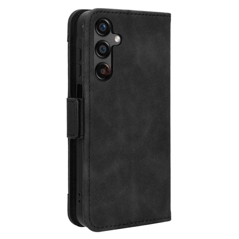 Flip Case for Samsung Galaxy A25 5G, Card Slot, Black