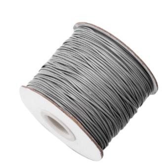 1mm Waxed Polyester Cord Waxed Rope Waxed Beading String for Bracelet Necklace Jewelry Diy Craft Making Macrame Supplies