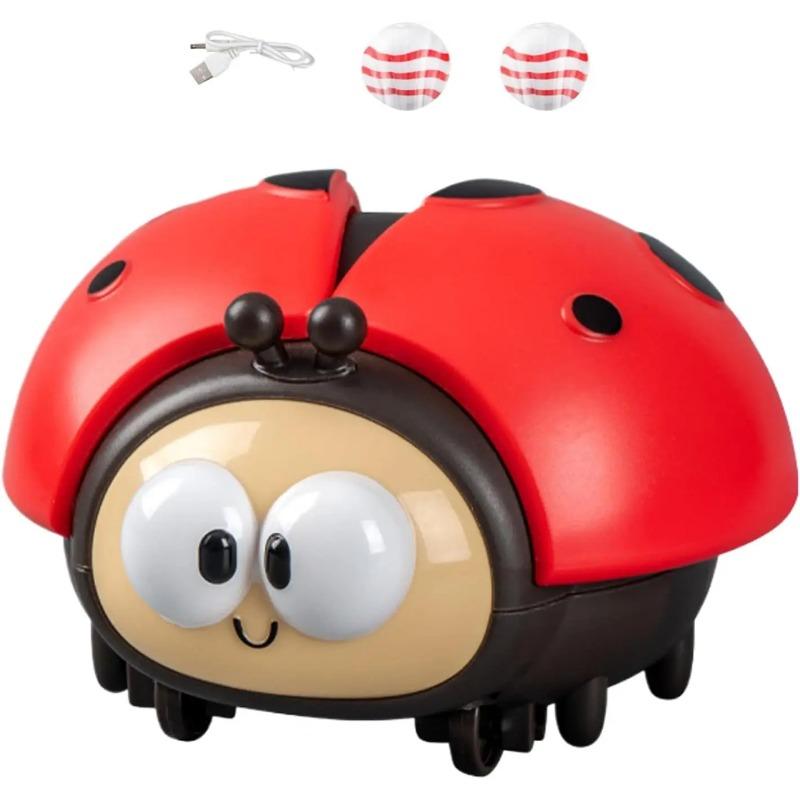 

Игрушка Подвесной Шар Божья Коровка, Милая Электрическая Божья Коровка Летающий Шар Игрушка, Дошкольная Мелкая Моторика, Перезаряжаемая Подвесная Интерактивная Игрушка для детей красный