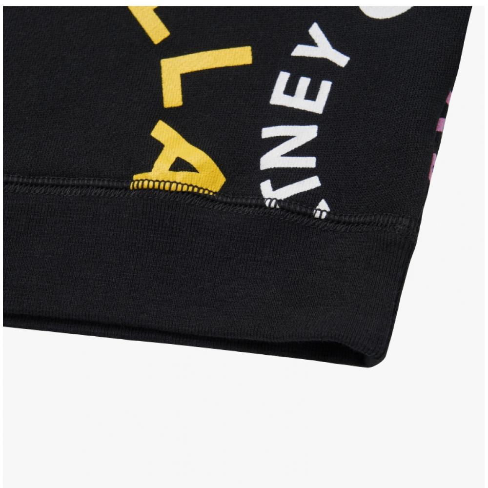 Stella Mccartney Tt4c30 Z1333 930mc Multicolor Round Logo Kids Sweatshirt